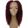 thumbnail image 1 of LUXLUXE Angel Curly Locs 20 in Long 4X4 Hand Tied Lace Braid Braided Wig, Beauty Heat Resistant Fiber, 20+ Shades of Natural, Dip Dyed, & Blended Colors, 1 of 7