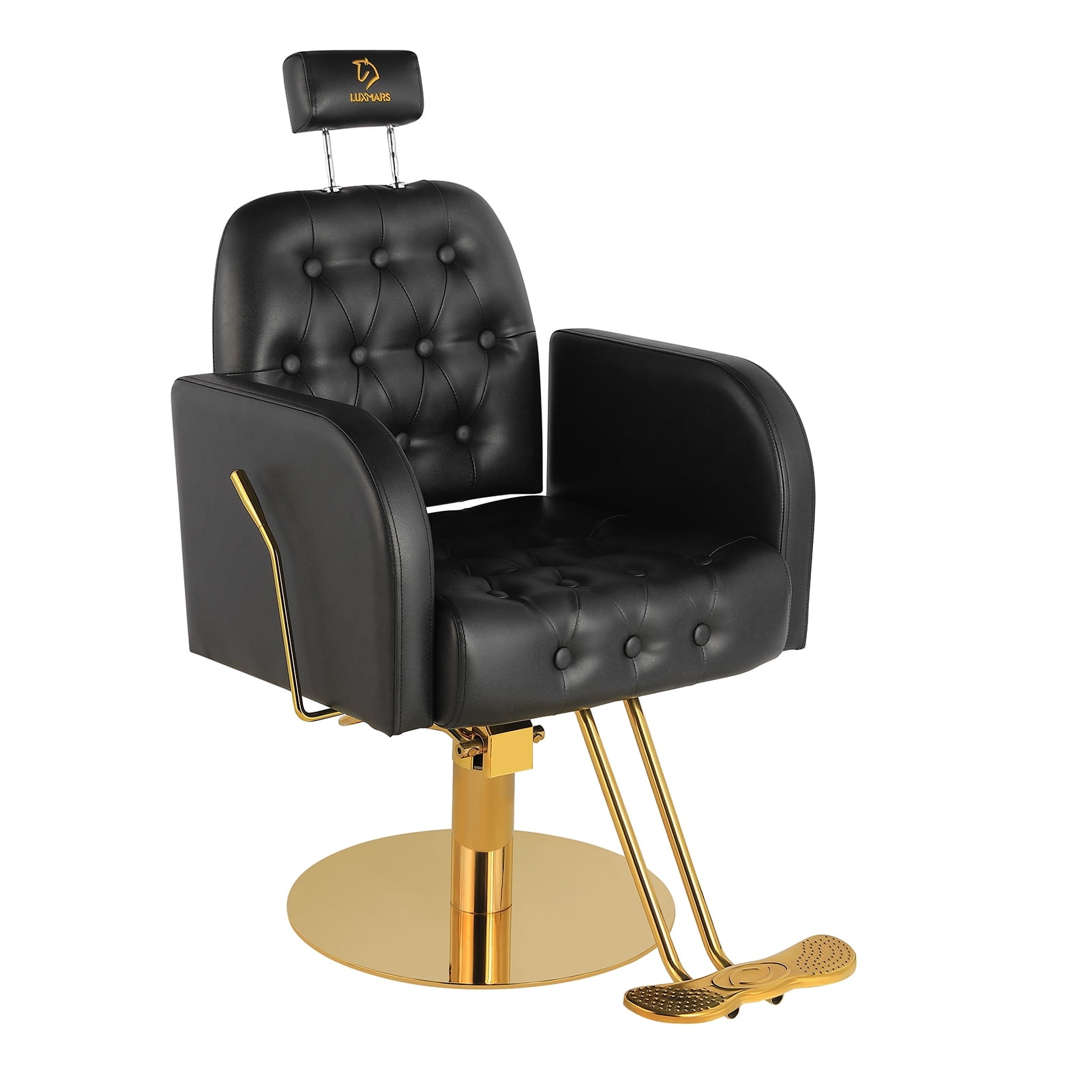 FAYEAN Salon Chair, Adjustable Hydraulic Reclining Barber Chair