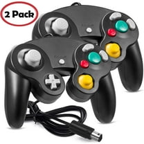LUXMO 2Pack Gamecube Controller, Wired Gaming Gamepad Controller for GameCube Video Game Console 1.8m/5.9ft