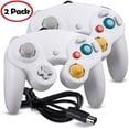 thumbnail image 1 of LUXMO 2Pack Gamecube Controller, Wired Gaming Gamepad Controller for GameCube Video Game Console 1.8m/5.9ft, 1 of 7