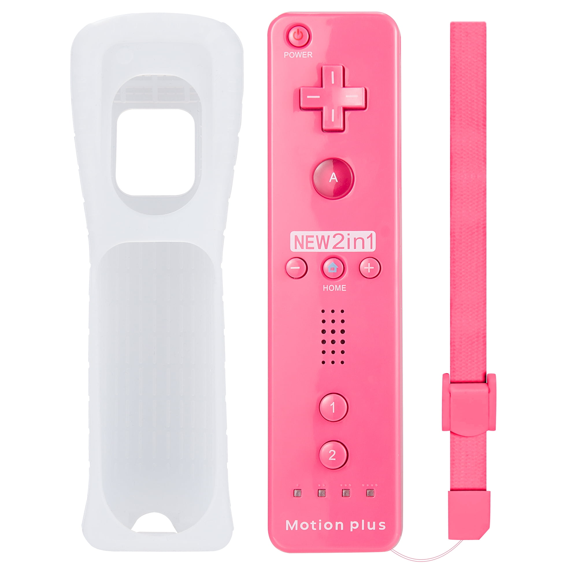 LUXMO Built in Motion Plus Remote Controller for Wii/Wii U Console