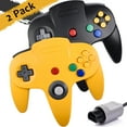thumbnail image 1 of LUXMO Classic N64 Controller, Wired N64 Gamepad Controllers with Upgraded Joystick for N64 Video Game Console N64 system, 1 of 9