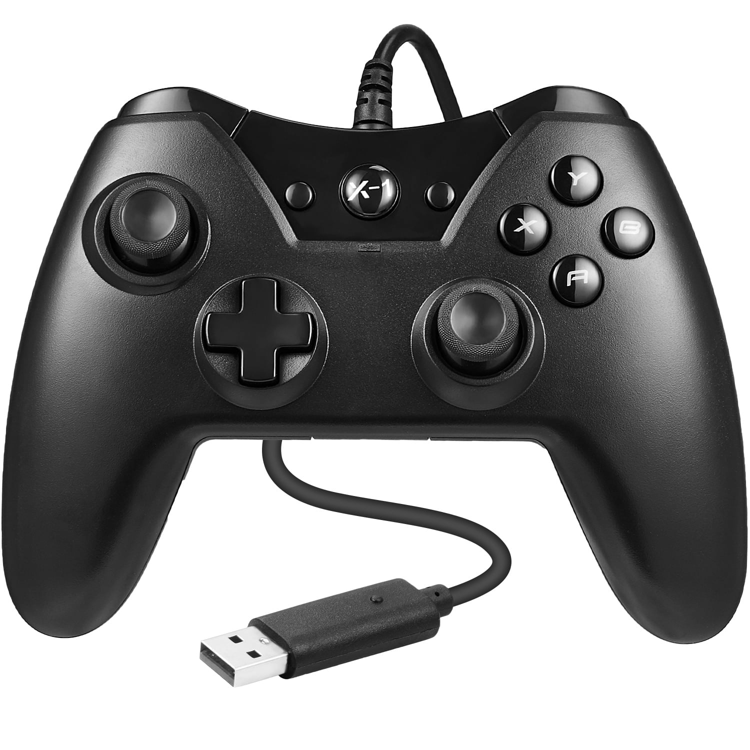 LUXMO Controller for Xbox One, Wired Controller Gamepad for Xbox One/X/S and Windows 7/8/10 with Built-in Dual Vibration