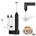 thumbnail image 1 of LUXMO Luxury Mobile Stainless Steel Handheld Milk Frother, 1 of 9