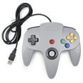 thumbnail image 1 of LUXMO N64 Classic USB Controller, Retro N64 USB Wired PC Controller Joystick for Windows PC & Mac Retro Pie(Gray), 1 of 5