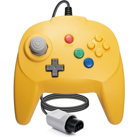 LUXMO N64 Controller,Classic Retro Wired Mini N64 Controller Gamepad Joystick for N64 Home Video Game Console System