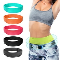 LUXMO Slim Running Belt for Men & Women, Adjustable Waist Pack for Phone