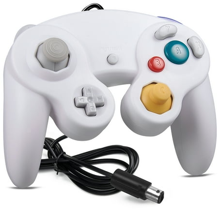 LUXMO Wired Gamecube Controller, Classic Gamecube Wii/Wii U Controller Gamepad Joystick for Gamecube Console