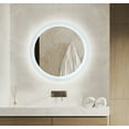 thumbnail image 1 of LUXMOD LED Lighted Bathroom Wall Mounted Mirror with High Lumen+Anti-Fog Separately Control+Dimmer Function, 1 of 8