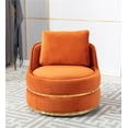 thumbnail image 1 of LUXMOD Modern Akili Swivel Accent Chair Barrel Chair for Hotel Living Room Modern Leisure Chair, 1 of 8