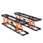 LUXOAK5000 lbs Portable Car Lift, Heavy-Duty Hydraulic Quick Jack with 20.1" Max Height, Multi-Safety Lock Bars, for Cars, Garage Use, Black