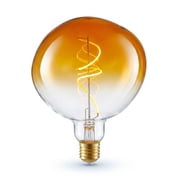 LUXON Large LED Light Bulb,T150 Oversize 6W60W Equ Huge Edison Bulbs,Dimmable,Warm White 2700K,Medium E26 Base, 1 Pack