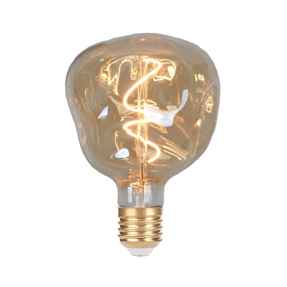 LUXON Large LED Light Bulb,T150 Oversize 6W(60W Equ) Huge Edison Bulbs,Dimmable,Warm White 2700K,Medium E26 Base, 1 Pack