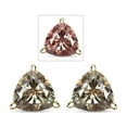 thumbnail image 1 of LUXORO AAA Turkizite 2.50 ctw Solitaire Stud Earrings in 14K Yellow Gold Christmas Gifts, 1 of 5