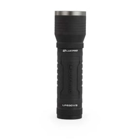 LuxPro LP630 LED Flashlight, 1050 Lumens, Zoomable, IPX4 Water Resistant, 4 AAA Batteries Included