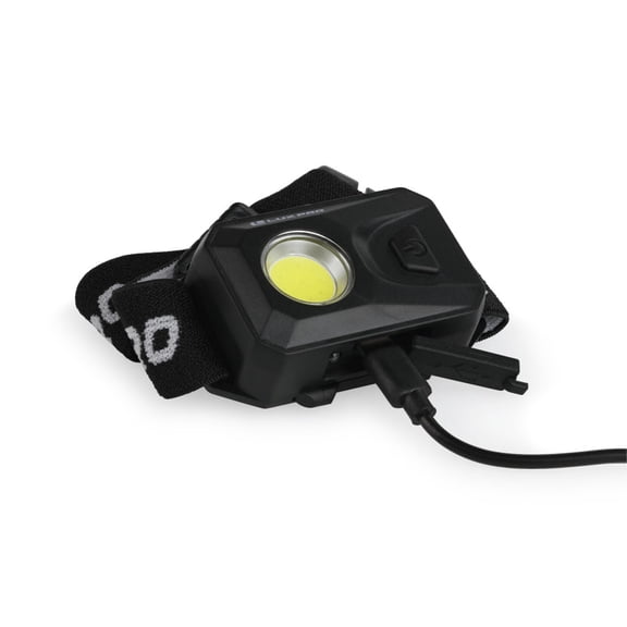 LuxPro LP342 LED Headlamp, 250 Lumens, Adjustable Headband, 3 Modes, 3 AAA Batteries, 2-Pack