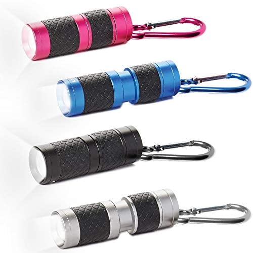 LUXPRO LP130 Mini Focus LED Keychain Flashlight