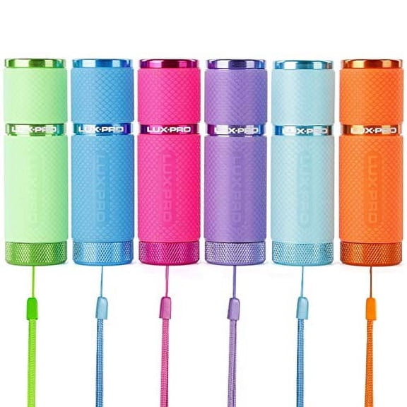 LUXPRO LP395 Gels Glow in Dark 9 LED Flashlight (LP395-6PK)?