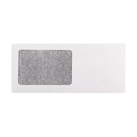 LUXPaper #10 All Purpose Window Envelopes, 4 1/8 x 9 1/2, White, 250/Pack