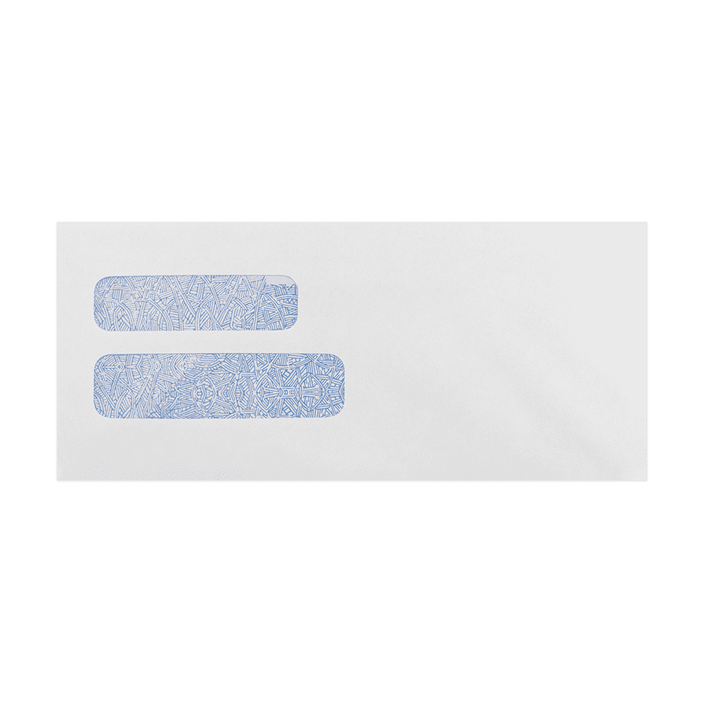 Maruai Double Walled Long Envelopes – No. 3 Size, 10 Sheets X 10 Packs (100 Total), Made In Japan