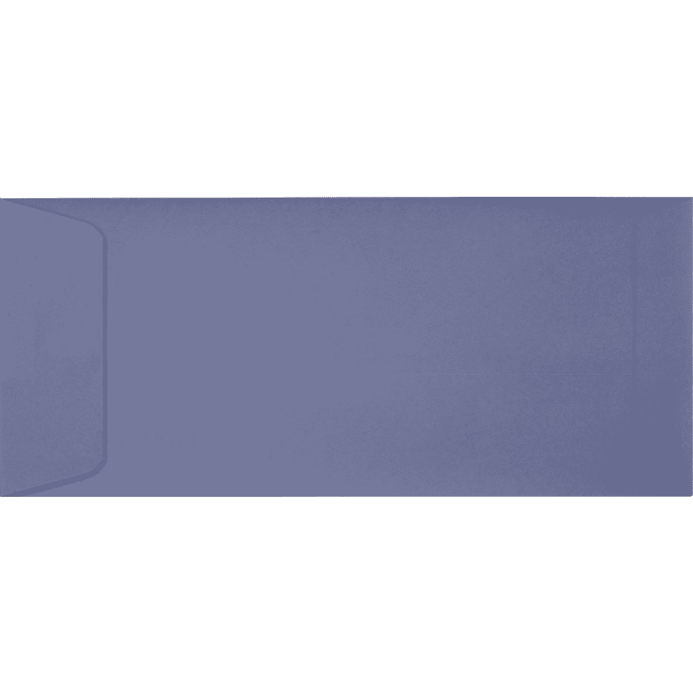 LUXPaper #10 Open End Envelopes w/Peel & Press, 4 1/8 x 9 1/2, Wisteria Purple, 1000/Pack
