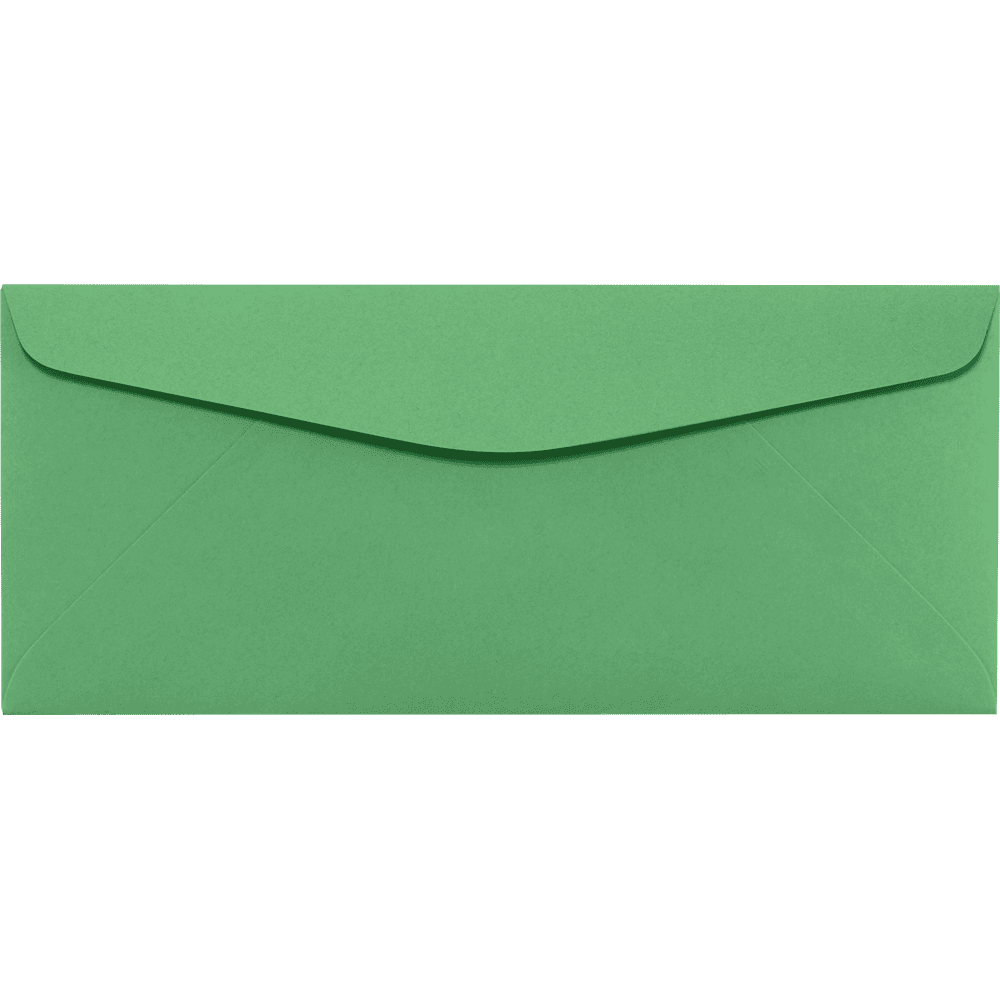 LUXPaper #10 Regular Envelopes, 4 1/8 x 9 1/2, Bright Green, 1000/Pack