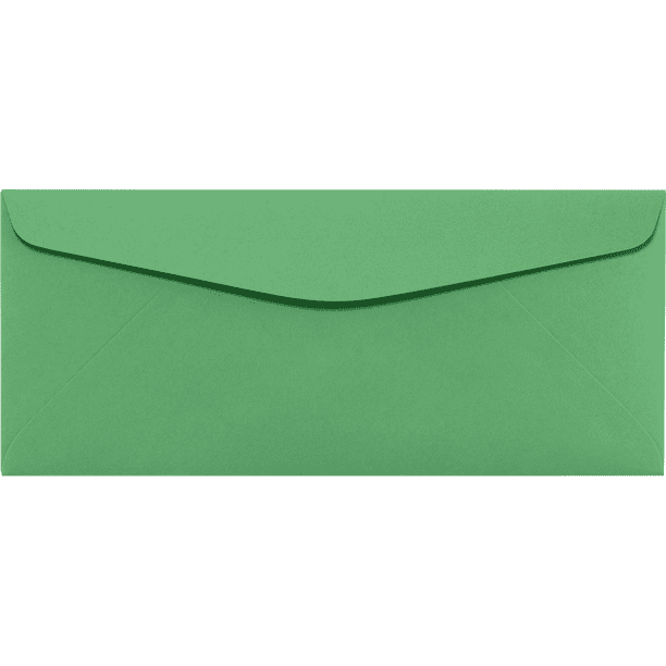LUXPaper #10 Business Envelopes - 4 1/8 X 9 1/2 Peel & Press Clear 50 Pack