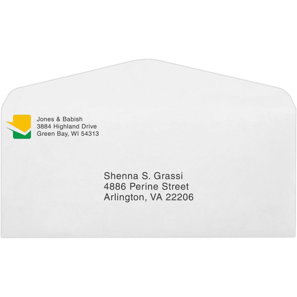 LUXPaper #10 Regular Envelopes, 4 1/8 x 9 1/2, Bright White, 1000/Pack