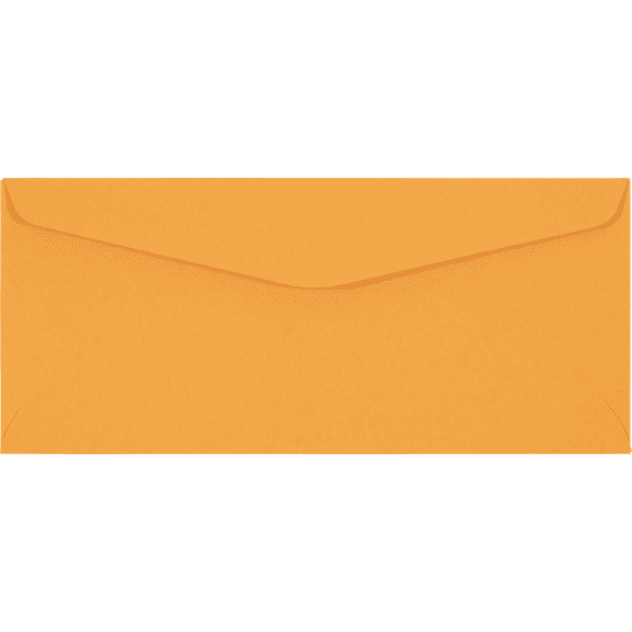 LUXPaper #10 Regular Envelopes, 4 1/8 x 9 1/2, Brown Kraft, 50/Pack