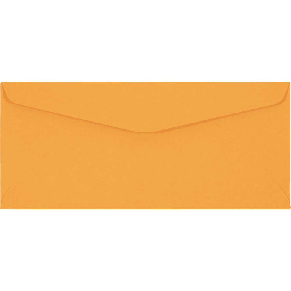 LUXPaper #10 Regular Envelopes, 4 1/8 x 9 1/2, Brown Kraft, 500/Pack