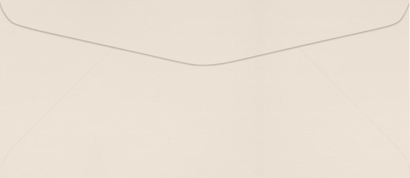 LUXPaper #10 Regular Envelopes, 4 1/8 x 9 1/2, Ivory, 50/Pack