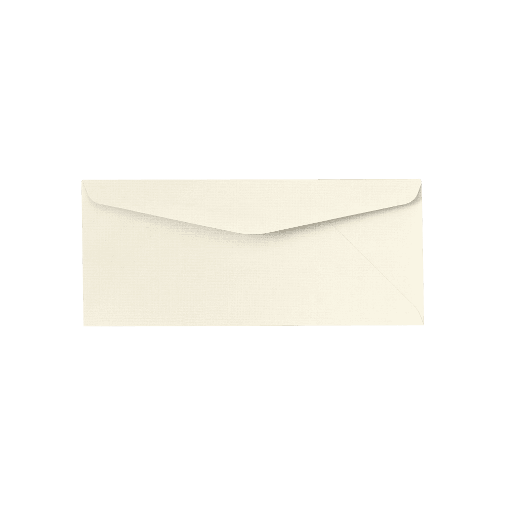 LUXPaper #10 Regular Envelopes, 4 1/8 x 9 1/2, Natural Linen, 500/Pack