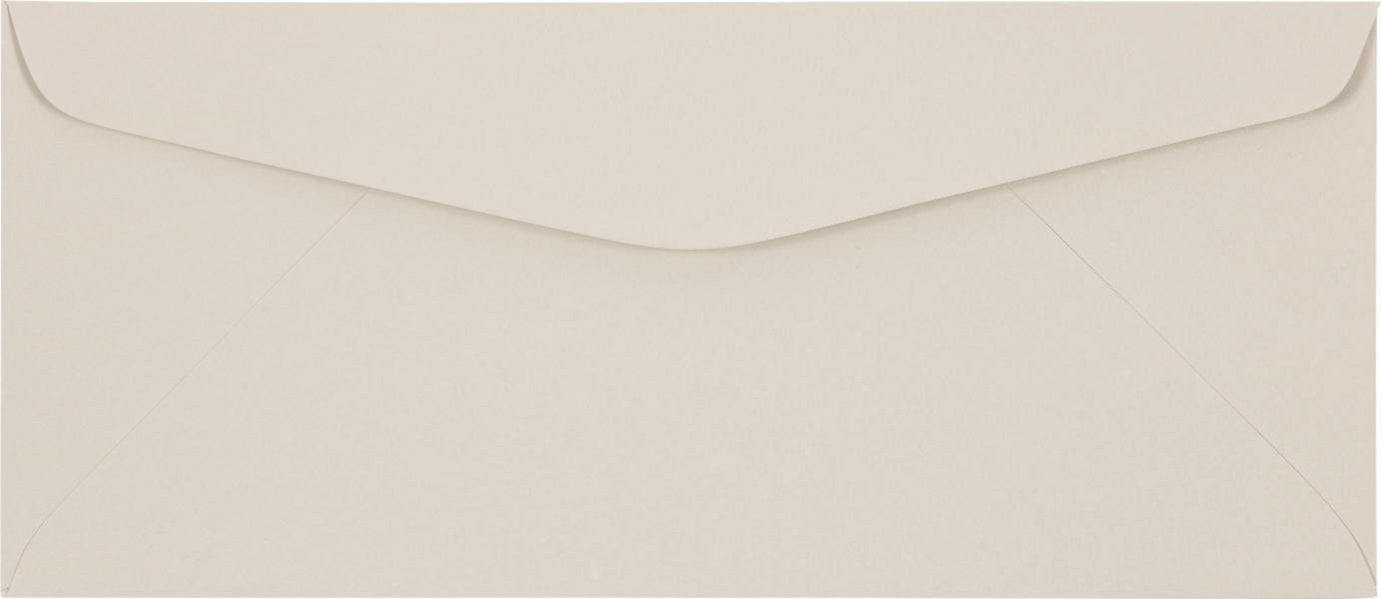 LUXPaper #10 Regular Envelopes, 4 1/8 x 9 1/2, Pastel Gray, 1000/Pack