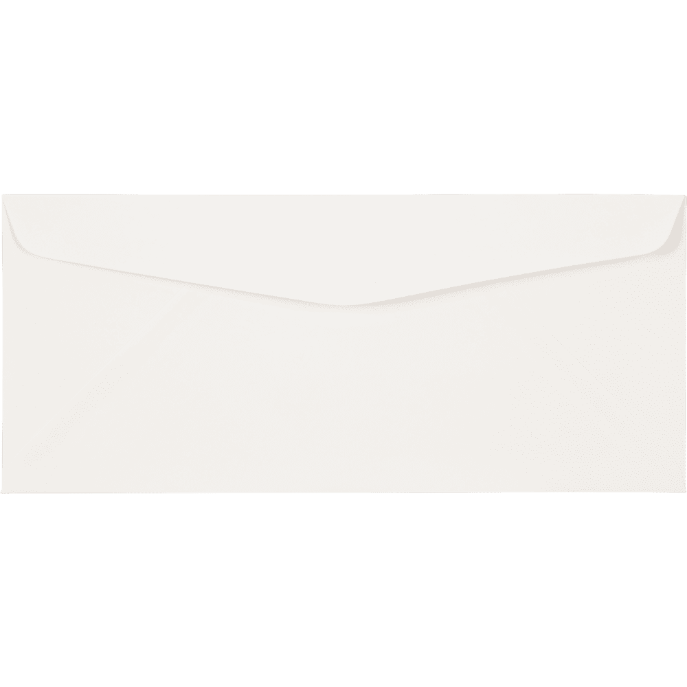 LUXPaper #10 Regular Envelopes, 4 1/8 x 9 1/2, Ultimate White, 1000/Pack