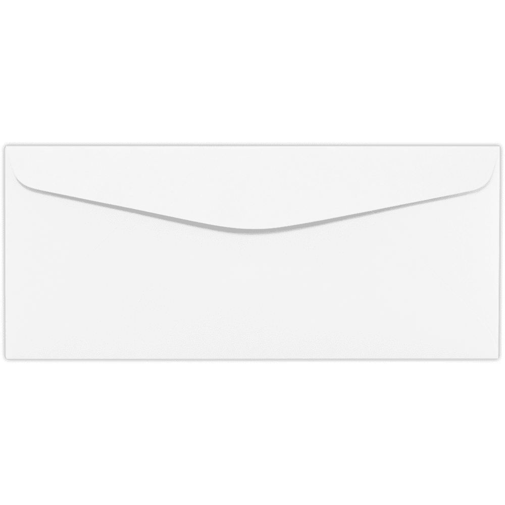 LUXPaper #10 Regular Envelopes, 4 1/8 x 9 1/2, Ultimate White, 250/Pack
