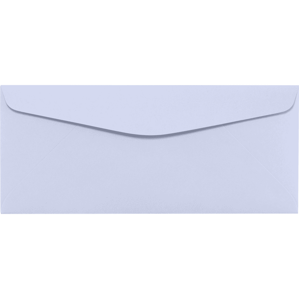 LUXPaper #10 Regular Envelopes, 80lb. Lilac Purple, 4 1/8 x 9 1/2, 500 Pack