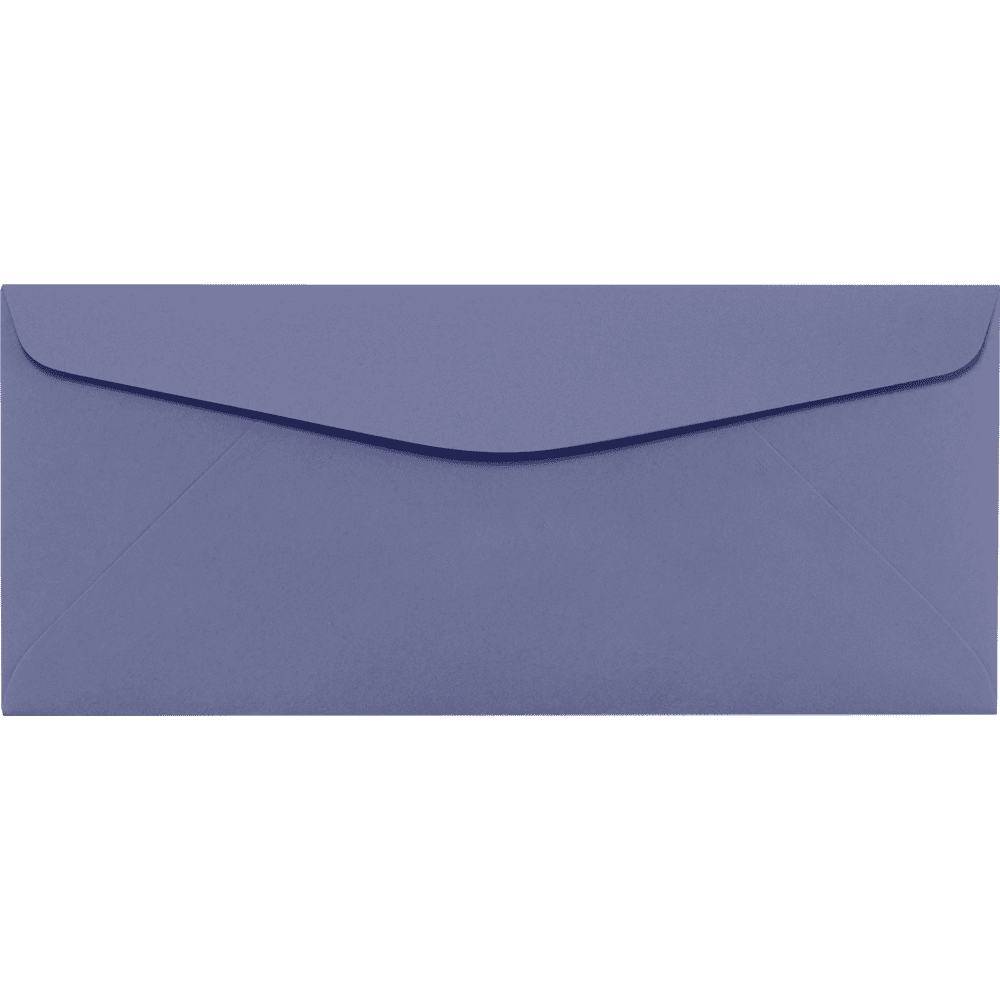 LUXPaper #10 Regular Envelopes, 80lb. Wisteria Purple, 4 1/8 x 9 1/2, 1,000 Pack