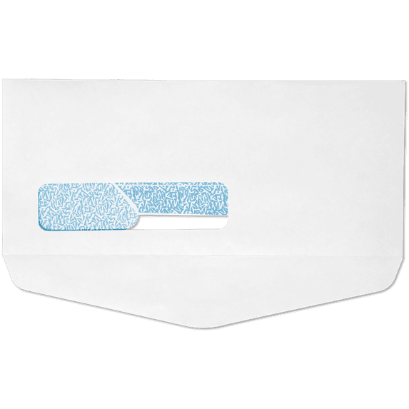 LUXPaper #10 Window Bottom Flap Envelopes, 4 1/8 x 9 1/2, White, 250/Pack