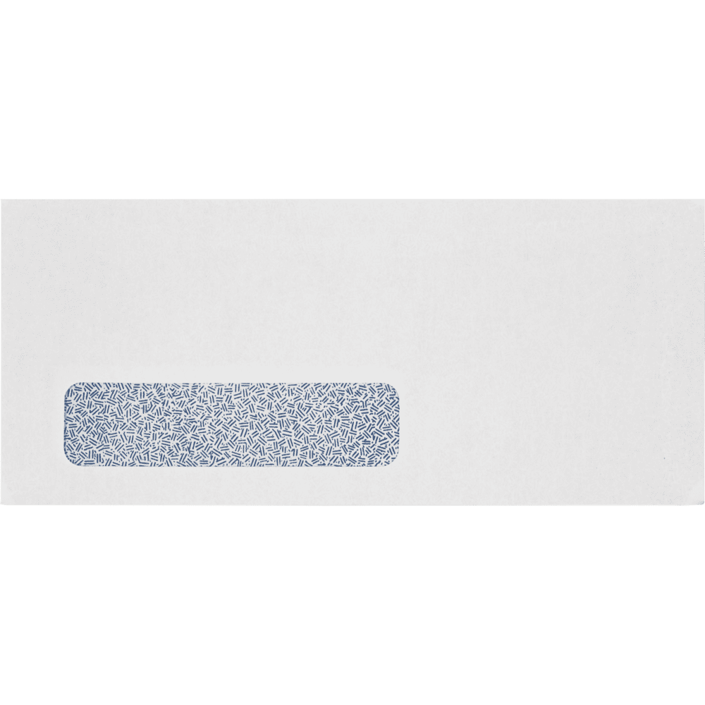 LUXPaper #10 Window Envelopes, 4 1/8 x 9 1/2, Bright White, 250/Pack