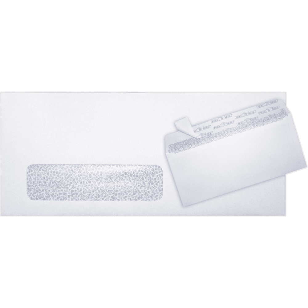 LUXPaper #10 Window Envelopes, 4 1/8 x 9 1/2, White, 1000/Pack