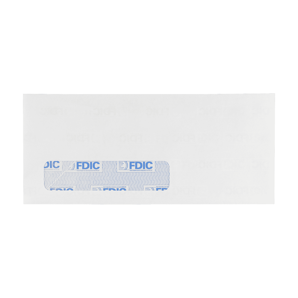 LUXPaper #10 Window Envelopes, 4 1/8 x 9 1/2, White, 50/Pack