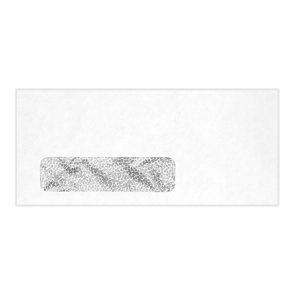 LUXPaper #10 Window Envelopes, 4 1/8 x 9 1/2, White, 500/Pack