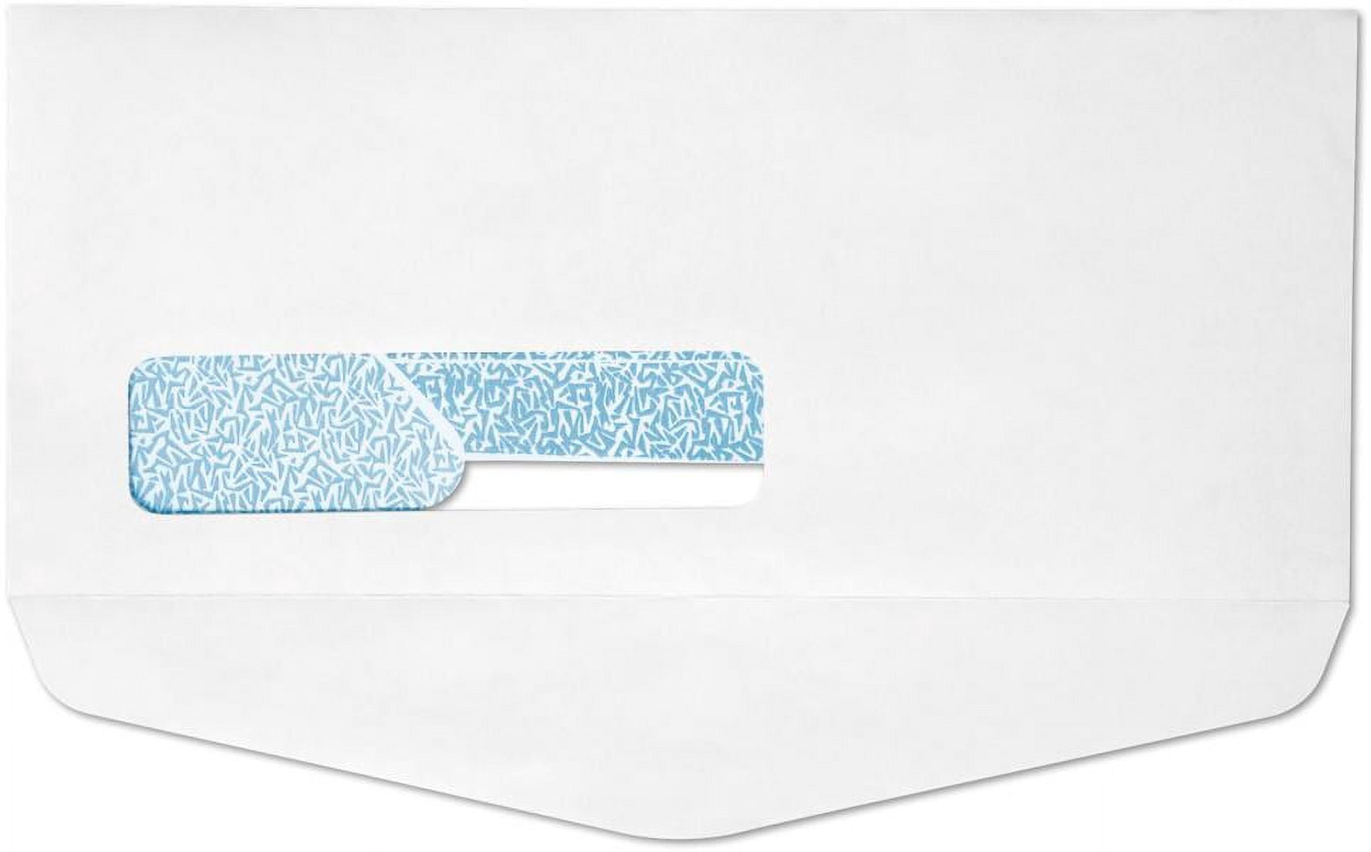 LUXPaper #10 Window Envelopes Bottom Flap, 4 1/8 x 9 1/2, White, 500/Pack