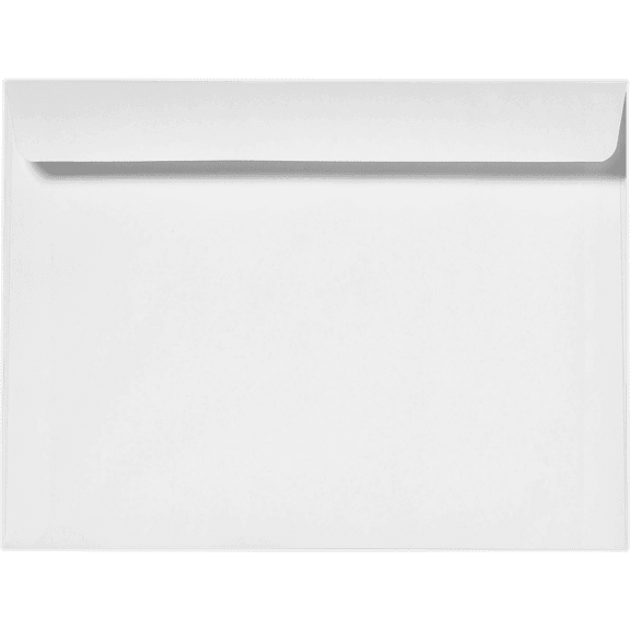 LUXPaper 10 x 13 Booklet Envelopes, Bright White, 1000/Pack