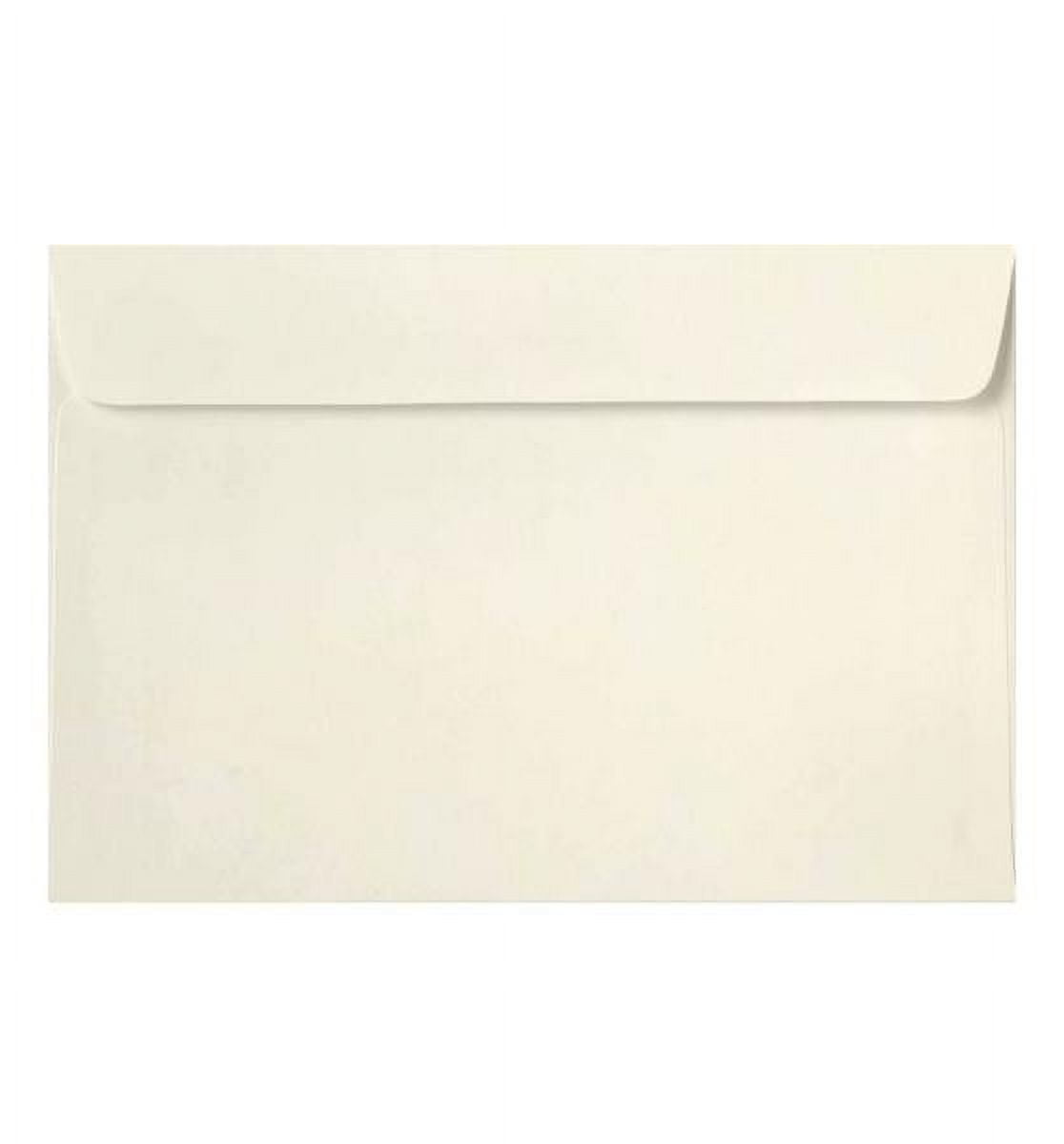 LUXPaper 10 x 13 Booklet Envelopes, Natural, 50/Pack