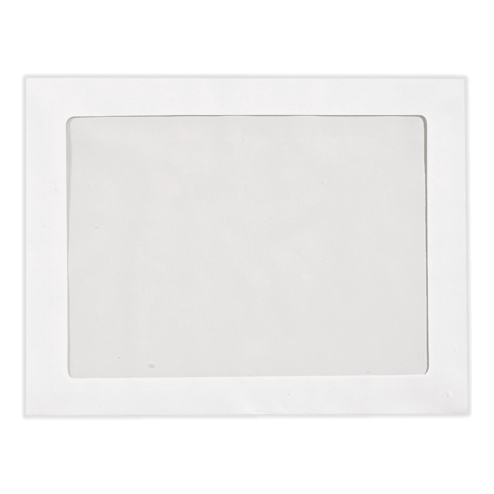 LUXPaper 10 x 13 Full Face Window Envelopes, Bright White, 250/Pack