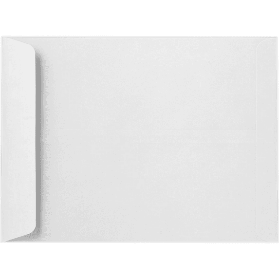 LUXPaper 10 x 13 Open End Envelopes, Bright White, 250/Pack