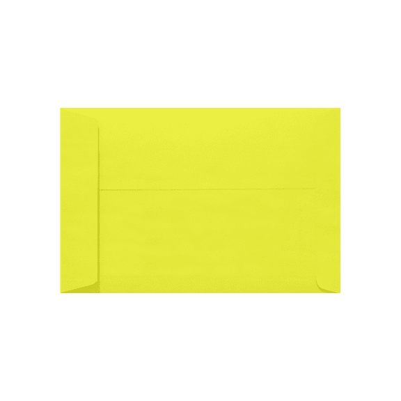 LUXPaper 10 x 13 Open End Envelopes, Citrus Yellow, 250/Pack