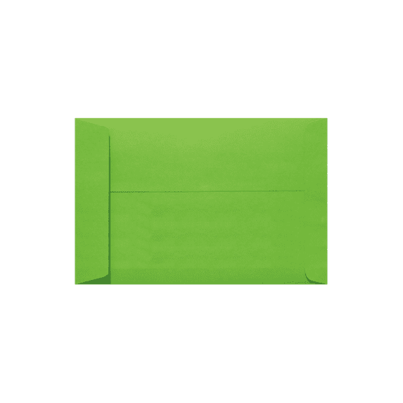LUXPaper 10 x 13 Open End Envelopes, Limelight Green, 50/Pack