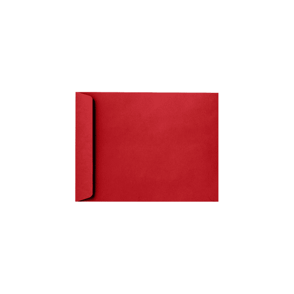 LUXPaper 10 x 13 Open End Envelopes, Ruby Red, 250/Pack